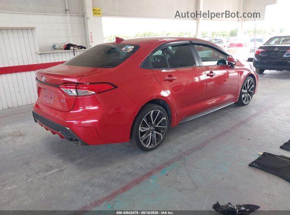 5YFS4RCE8LP049644 2020 TOYOTA COROLLA Red Rear right