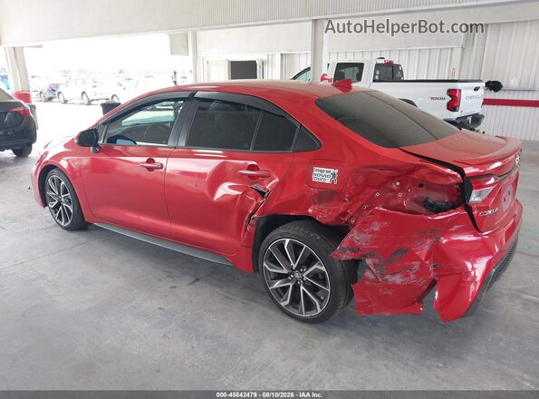 5YFS4RCE8LP049644 2020 TOYOTA COROLLA Red 360 interior view
