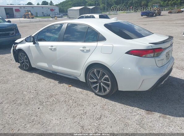 5YFT4MCE1MP060932 2021 TOYOTA COROLLA White Trasero izquierdo
