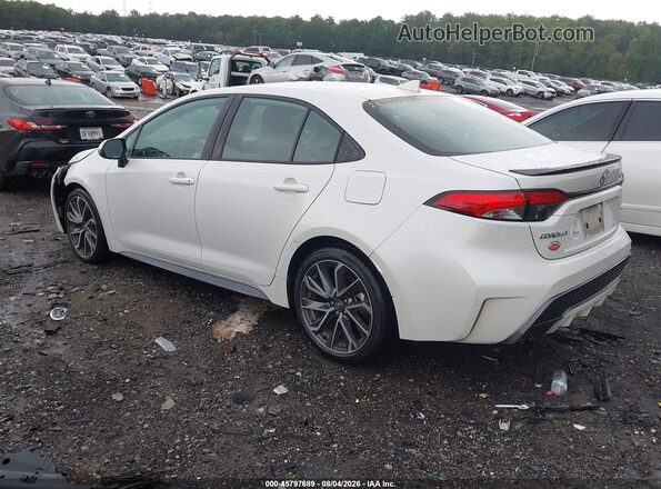 5YFT4MCE1MP077178 2021 TOYOTA COROLLA White Rear left