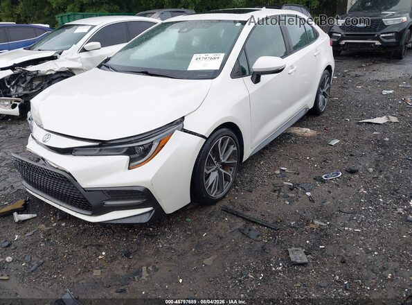 5YFT4MCE1MP077178 2021 TOYOTA COROLLA White Front left