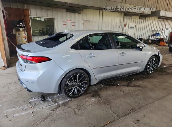 5YFT4MCE2NP139138 2022 TOYOTA COROLLA Silver Tył prawy