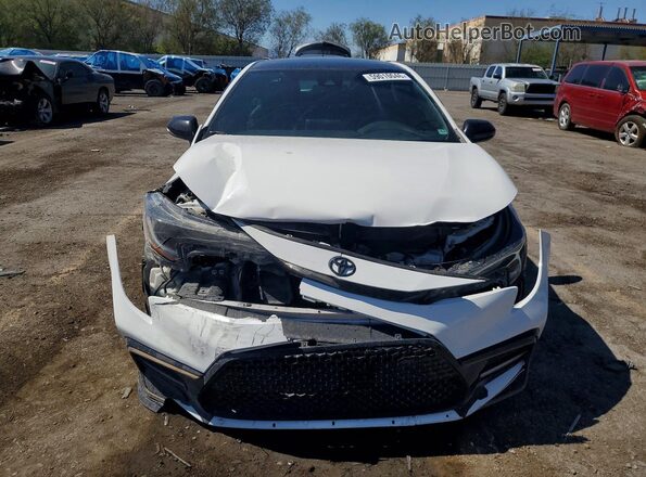 5YFT4MCE3MP089316 2021 TOYOTA COROLLA White Դիմացի տեսք