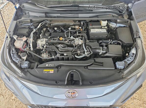 5YFT4MCE3RP177399 2024 TOYOTA COROLLA Blue Rear interior view
