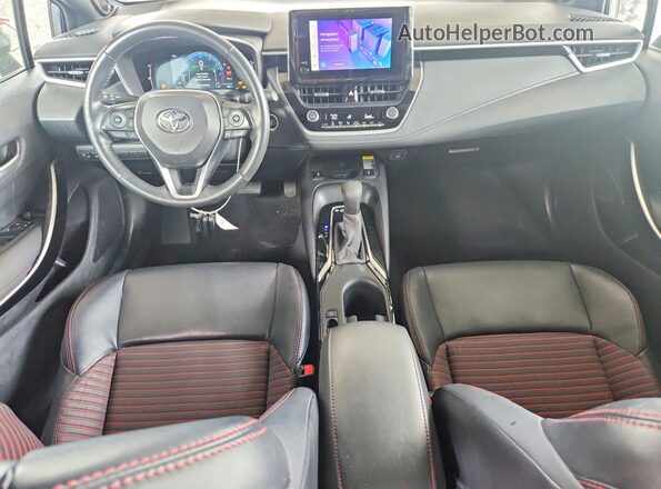 5YFT4MCE3RP177399 2024 TOYOTA COROLLA Blue Dashboard view