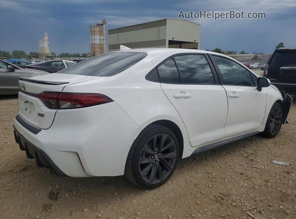 5YFT4MCE4SP218208 2025 TOYOTA COROLLA Белый Задняя правая четверть