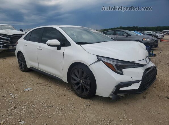 5YFT4MCE4SP218208 2025 TOYOTA COROLLA Белый Передняя правая четверть