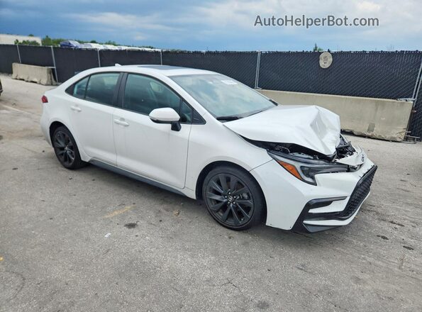 5YFT4MCE7PP152048 2023 TOYOTA COROLLA Белый Передняя правая четверть