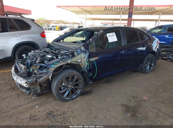 5YFT4MCE7RP190396 2024 TOYOTA COROLLA Blue Vista tres cuartos delantera izquierda