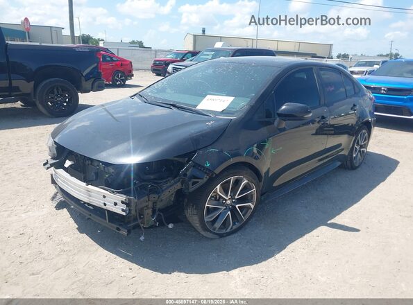 5YFT4MCE8MP061902 2021 TOYOTA COROLLA Black Front left