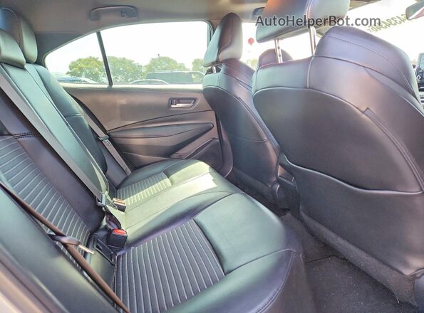 5YFT4MCE8MP076741 2021 TOYOTA COROLLA Silver Vista de los asientos traseros