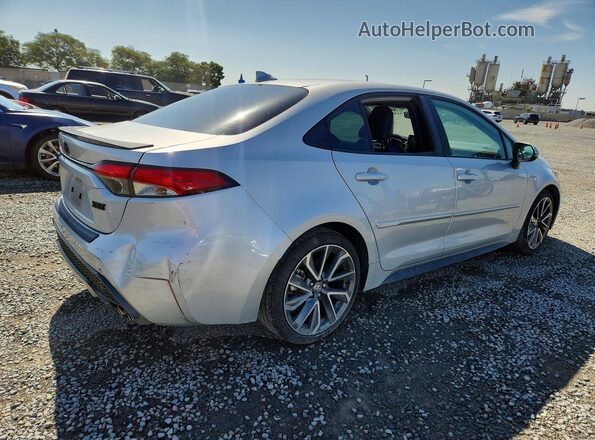 5YFT4MCE8MP076741 2021 TOYOTA COROLLA Silver Trasero derecho