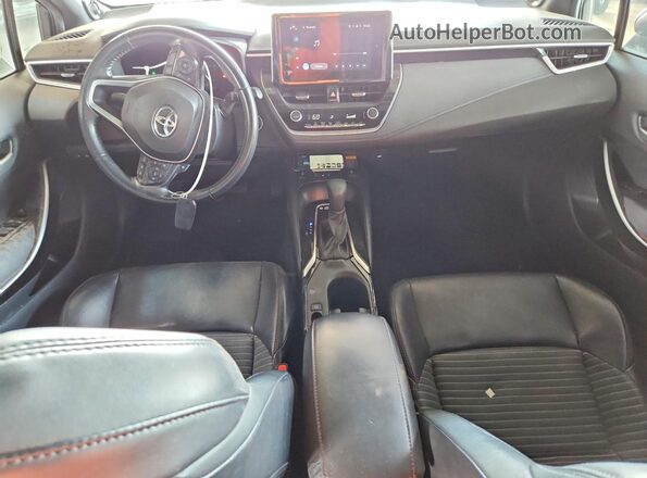 5YFT4MCE8PP164368 2023 TOYOTA COROLLA Gray Dashboard view