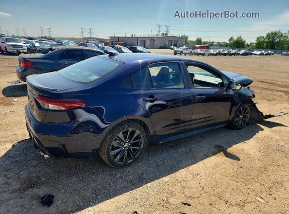 5YFT4MCE8SP227882 2025 TOYOTA COROLLA Blue Tył prawy