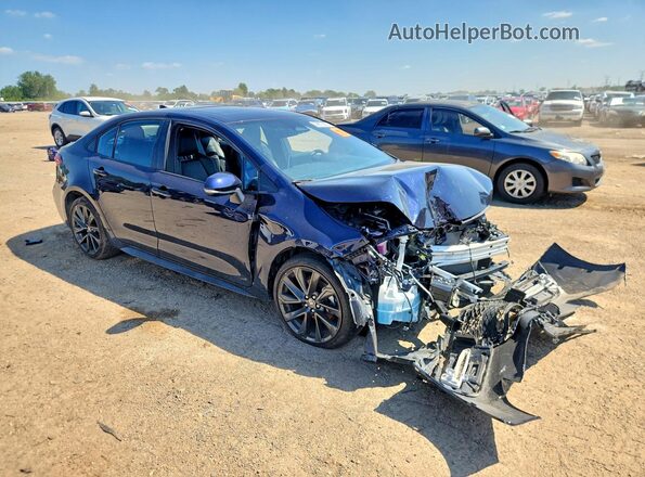 5YFT4MCE8SP227882 2025 TOYOTA COROLLA Blue Przód prawy