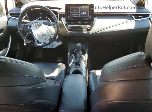 5YFT4RCE0LP038626 2020 TOYOTA COROLLA White Dashboard view