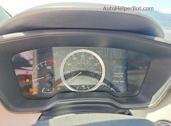 5YFVPMAE1MP263998 2021 TOYOTA COROLLA Blue Вид щитка приладів