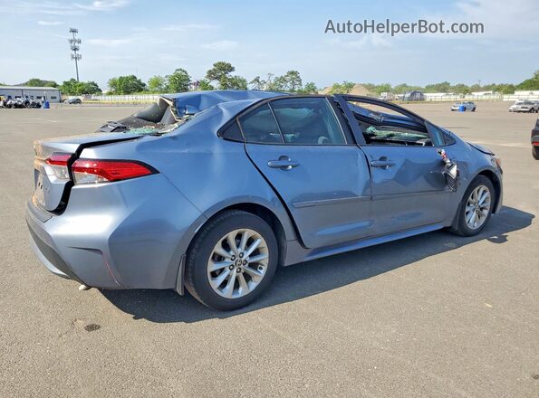 5YFVPMAE8NP284283 2022 TOYOTA COROLLA Blue Rear right