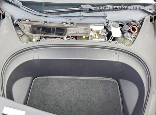5YJ3E1EA0JF005580 2018 TESLA MODEL Blue Սալոնի հետևի տեսք