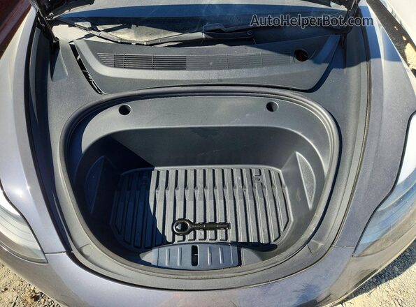 5YJ3E1EA0MF017975 2021 TESLA MODEL Серый Вид задней части салона