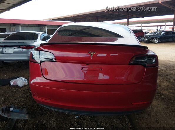 5YJ3E1EA0MF842687 2021 TESLA MODEL 3 Красный 