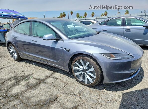 5YJ3E1EA0SF041609 2025 TESLA MODEL Gray Przód prawy