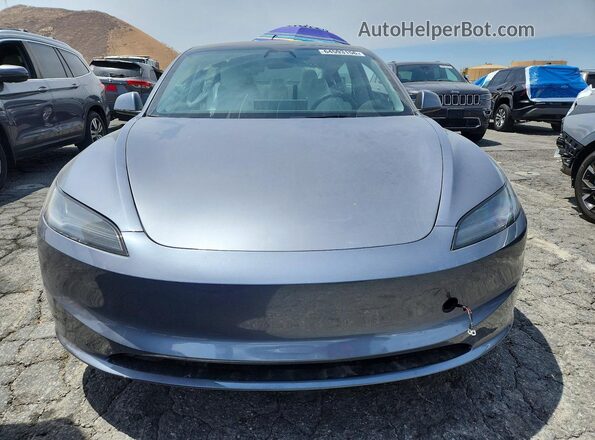 5YJ3E1EA0SF041609 2025 TESLA MODEL Gray Widok z przodu