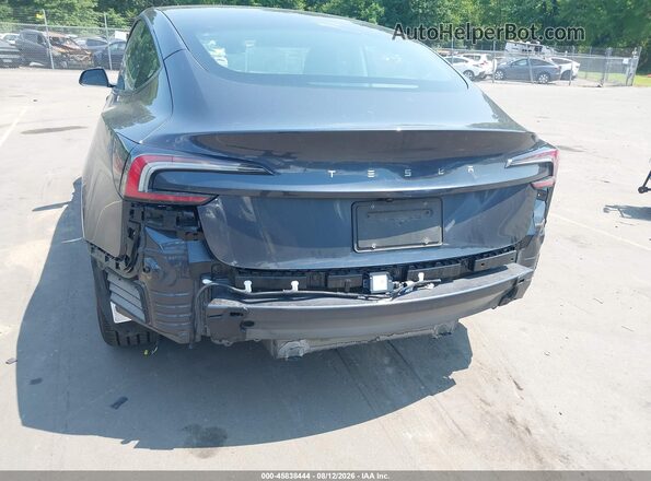 5YJ3E1EA0SF918552 2025 TESLA MODEL 3 Gray Vista frontal