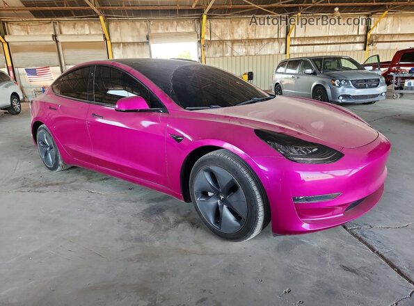 5YJ3E1EA1LF799752 2020 TESLA MODEL Pink Առջևի աջ