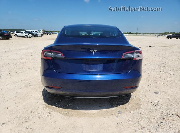 5YJ3E1EA1NF372252 2022 TESLA MODEL Blue 
