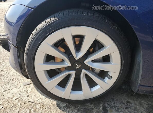 5YJ3E1EA1PF446675 2023 TESLA MODEL Blue Vista interior de 360 grados