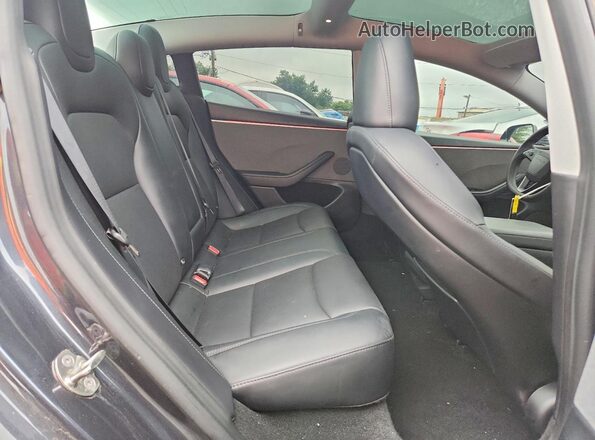 5YJ3E1EA1RF772415 2024 TESLA MODEL Gray Вид задніх сидінь
