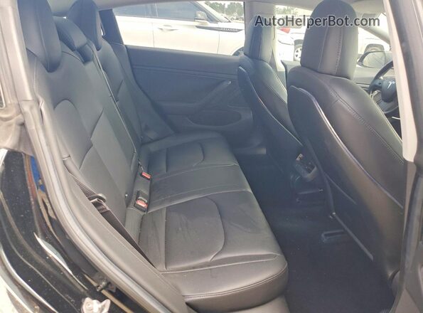 5YJ3E1EA2JF013356 2018 TESLA MODEL Charcoal Հետևի նստատեղերի տեսք