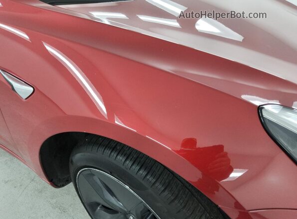 5YJ3E1EA2JF045675 2018 TESLA MODEL Красный 