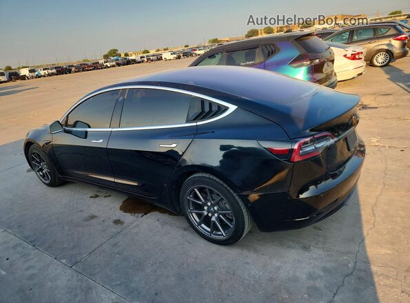 5YJ3E1EA2JF172376 2018 TESLA MODEL Black Rear left