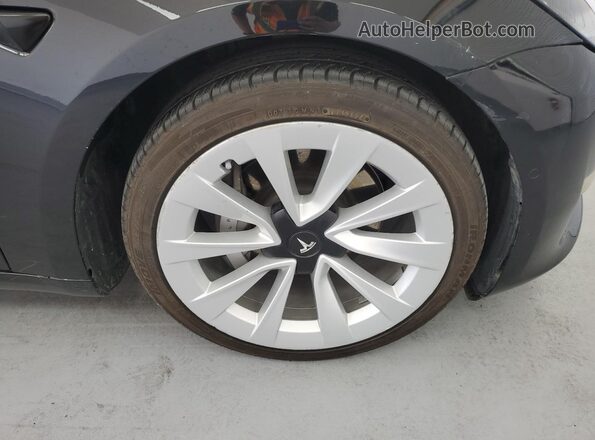 5YJ3E1EA2NF187580 2022 TESLA MODEL Black 
