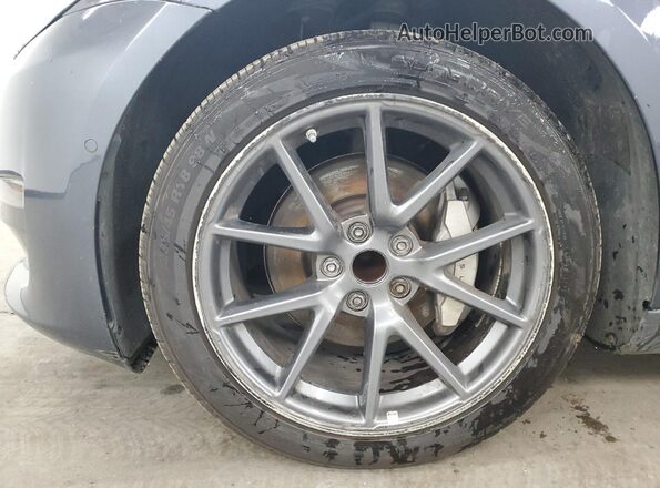 5YJ3E1EA2NF285685 2022 TESLA MODEL Gray VIN კოდის სტიკერის ხედი