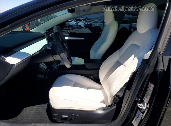 5YJ3E1EA2PF397910 2023 TESLA MODEL Black Սալոնի դիմացի տեսք