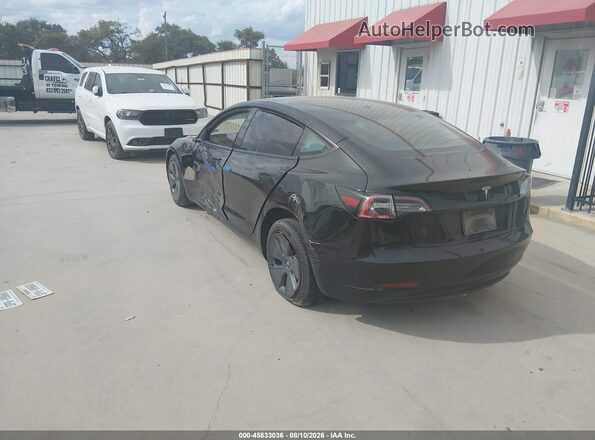 5YJ3E1EA2PF471066 2023 TESLA MODEL 3 Черный Задняя левая четверть
