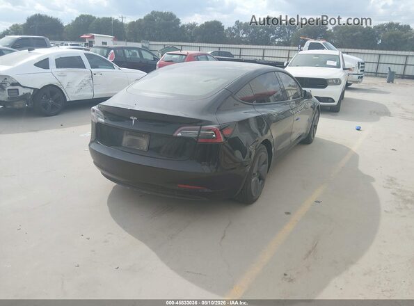 5YJ3E1EA2PF471066 2023 TESLA MODEL 3 Черный Задняя правая четверть