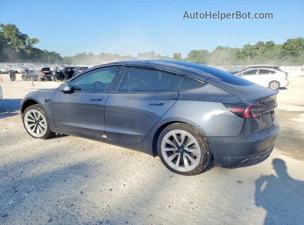 5YJ3E1EA2PF671672 2023 TESLA MODEL Серый Задняя левая четверть