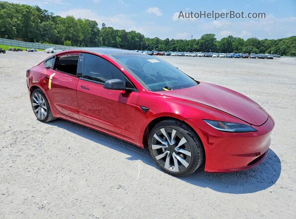 5YJ3E1EA2RF844867 2024 TESLA MODEL Red Przód prawy