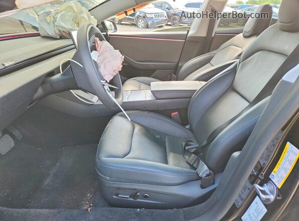 5YJ3E1EA2SF041515 2025 TESLA MODEL Black Սալոնի դիմացի տեսք