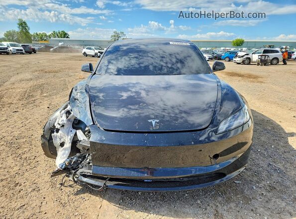 5YJ3E1EA2SF041515 2025 TESLA MODEL Black Դիմացի տեսք