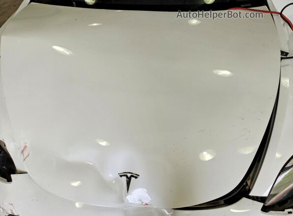 5YJ3E1EA3LF598791 2020 TESLA MODEL White Вид задньої частини салону