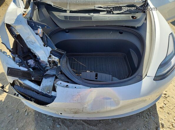 5YJ3E1EA3MF074798 2021 TESLA MODEL White უკანა სალონის ხედი