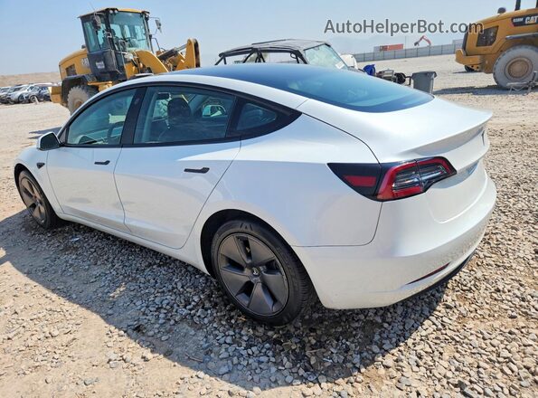 5YJ3E1EA3PF456687 2023 TESLA MODEL Белый Задняя левая четверть