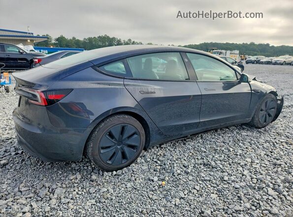 5YJ3E1EA3RF732031 2024 TESLA MODEL Угольный Задняя правая четверть