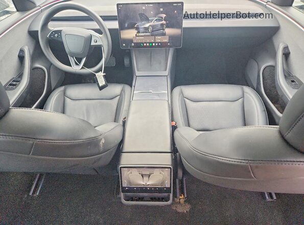 5YJ3E1EA3RF732031 2024 TESLA MODEL Угольный Вид панели приборов