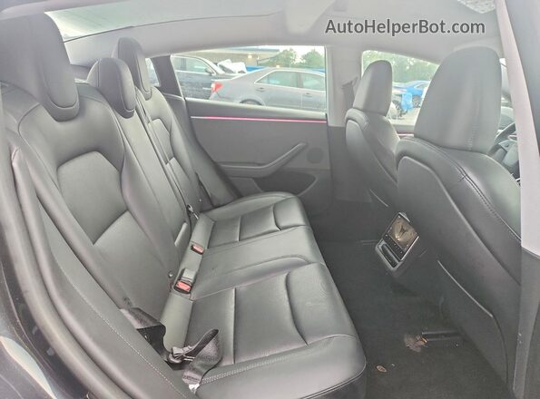 5YJ3E1EA3RF732031 2024 TESLA MODEL Угольный Вид задних сидений